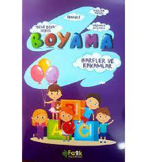 BENİ BOYA SERİSİ HARFLER VE RAKAMLAR
