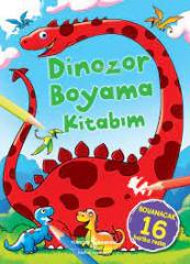 DİNOZOR BOYAMA KİTABIM; BOYANACAK 16 HARİKA RESİM