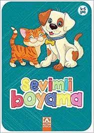 SEVİMLİ BOYAMA (TURKUAZ);4+YAŞ