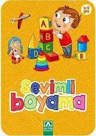 SEVİMLİ BOYAMA (SARI);4+YAŞ