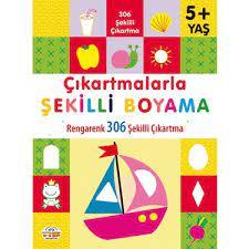 ÇIKARTMALARLA ŞEKİLLİ BOYAMA 5 YAŞ ÜSTÜ