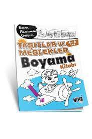 EAG TAŞITLAR VE DOĞA BOYAMA KİTABI 4-6 YAŞ