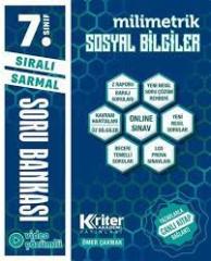 KRİTER-MİLİMETRİK 7. SINIF SOSYAL BİLGİLER SORU BANKASI