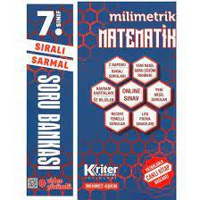 KRİTER-MİLİMETRİK 7. SINIF MATEMATİK SORU BANKASI