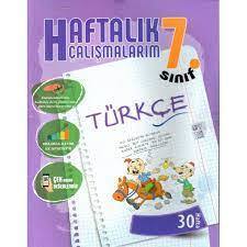 BATI AKADEMİ- 7. SINIF TÜRKÇE HAFTALIK ÇALIŞMALARIM