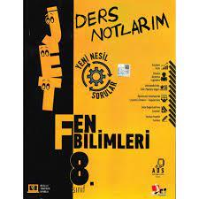 JET-8. SINIF FEN BİLİMLERİ DERS NOTLARIM