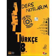 JET-8. SINIF TÜRKÇE DERS NOTLARIM