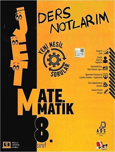 JET-8. SINIF MATEMATİK DERS NOTLARIM