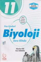 PALME YAYINLARI 11.SINIF FEN LİSELERİ BİYOLOJİ SORU KİTABI PALME