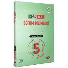 KPSS EĞİTİM BİLİMLERİ TAMAMI ÇÖZÜMLÜ 5 DENEME SINAVI