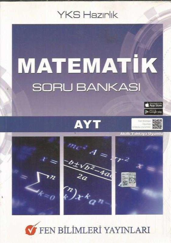 AYT MATEMATİK SORU BANKASI FEN BİLİMLERİ YAYINLARI