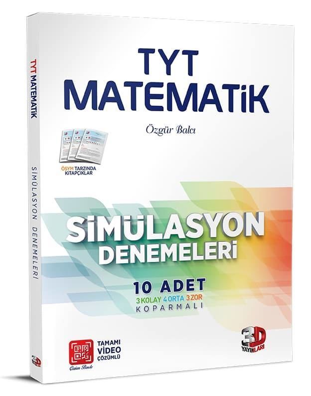 ÇÖZÜM YAYINLARI TYT MATEMATİK SİMÜLASYON DENEMELERİ
