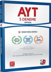 ÇÖZÜM YAYINLARI AYT SAYISAL 5Lİ PAKET DENEME