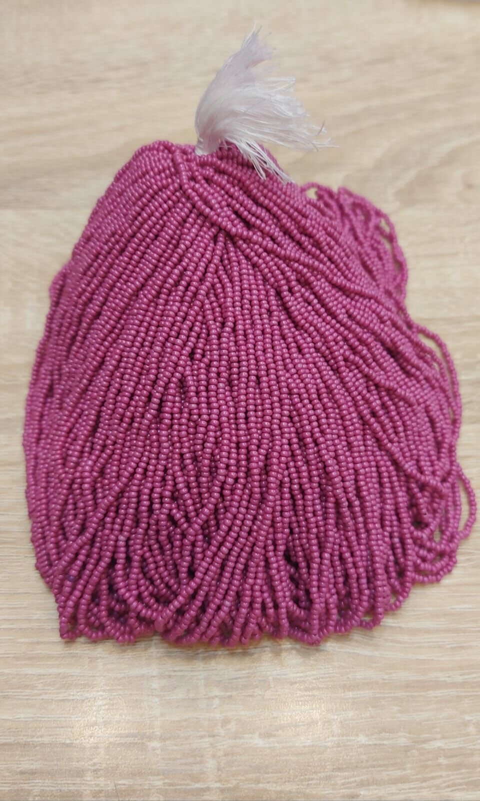 Preciosa  49102 Gül Pembe Kum Boncuklar  ( 1 dizi , 12 dal )