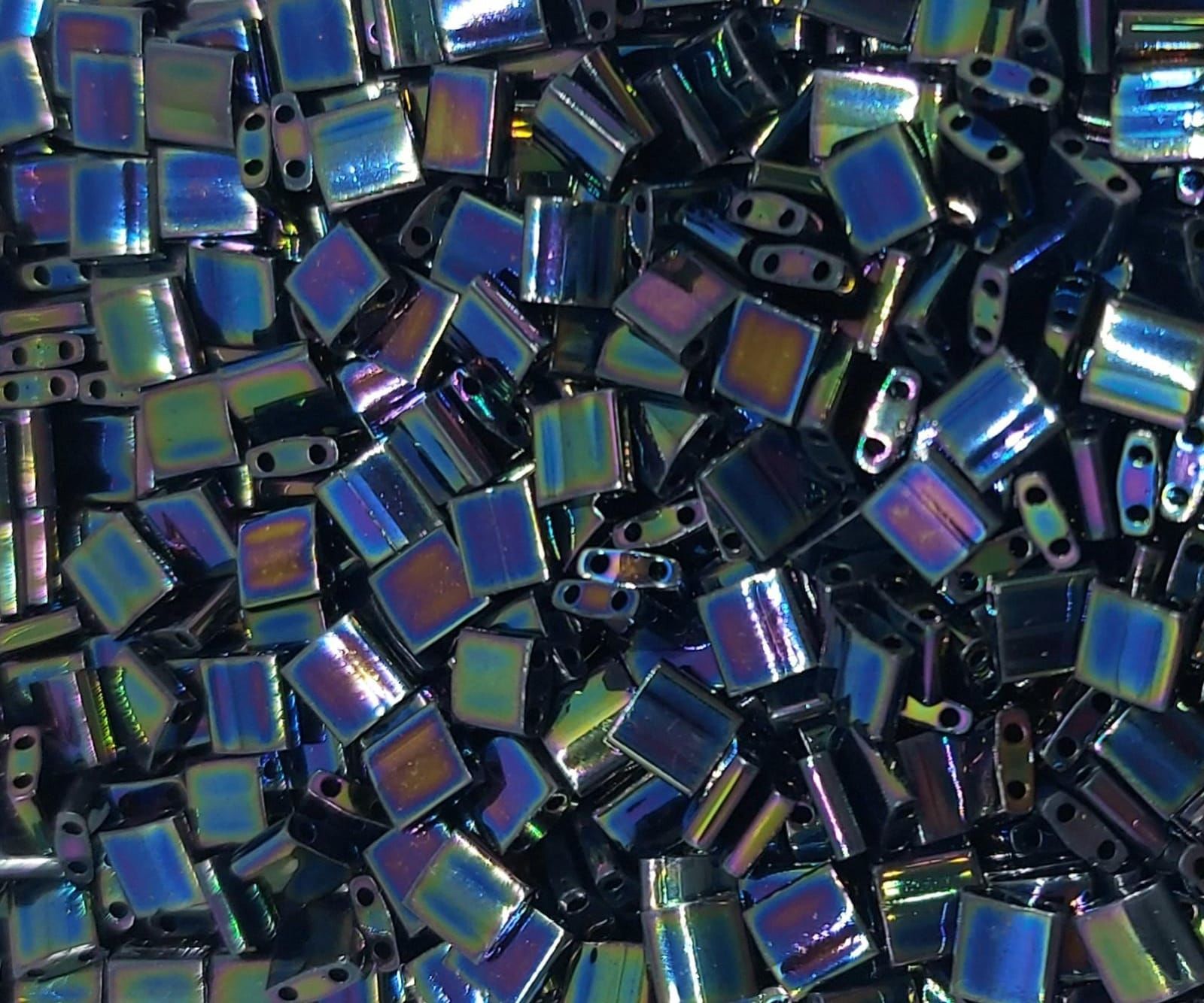 No: 6 Tam Tila (TL-455 ) | Mavi Metalik Janjanlı , 3 gram