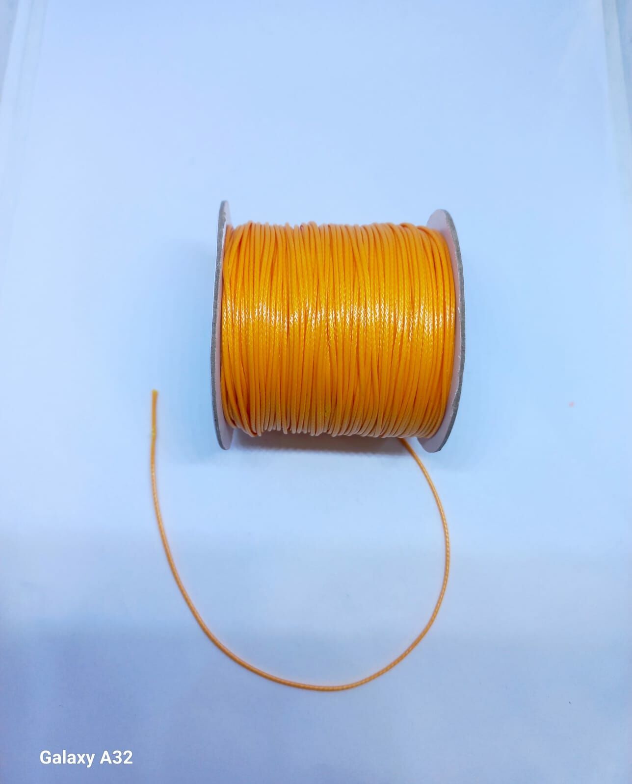 Balkabağı Turuncu Kore  Derisi, 1 mm , 100 Yard (91 Metre)