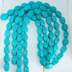 Amorf Sıkma Turkuaz 1,4 * 2,5 cm