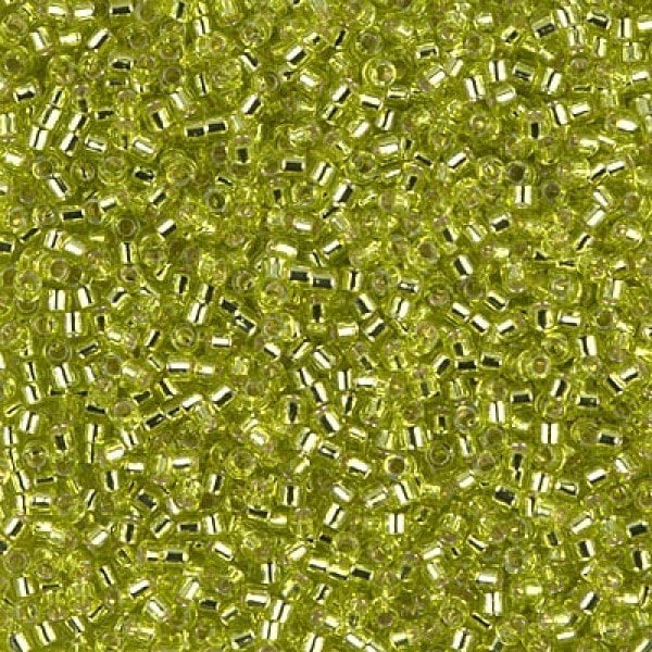 No: 112 Miyuki Delica 11/00 DB0147 | Kristalize Yağ Yeşili 3 gram