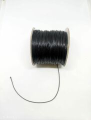 Siyah Kore  Derisi, 1 mm , 100 Yard (91 Metre)