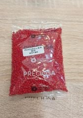 8 mm Dökme Kum Boncuklar, Koyu Kırmızı , 25 gram