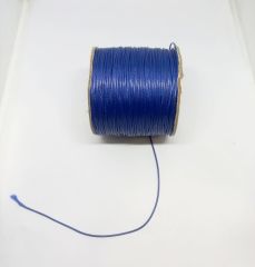 Havacı Lacivert Kore  Derisi, 1 mm , 1 metre