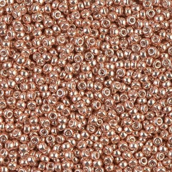 No: 15 Rose Miyuki Yuvarlak (Round) 15/00 RG 1086 | 3 gram