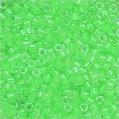 No: 238 Miyuki Delica 11/00 DB2040 | Fosforlu Açık Fıstık Yeşili 3 gram