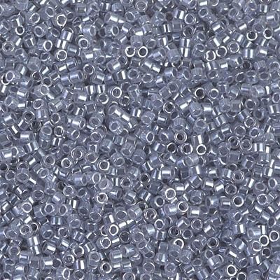 No: 340 Miyuki Delica 11/00 DB0242 | Sedefli Parlak Gümüş Gri 3 gram
