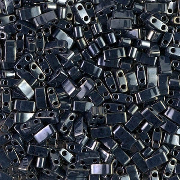 No: 8 Metalik Antrasit Yarım (Half) Tila (HTL-464) 3 gram