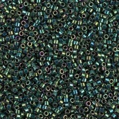 No: 74 Miyuki Delica 11/00 DB0027 | Metalik Koyu Yeşil Janjanlı 3 Gram