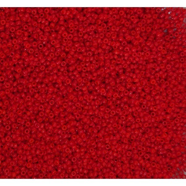 No: 35 Opak Kırmızı Miyuki Yuvarlak (Round) 15/00 RG 1684 | 3 gram