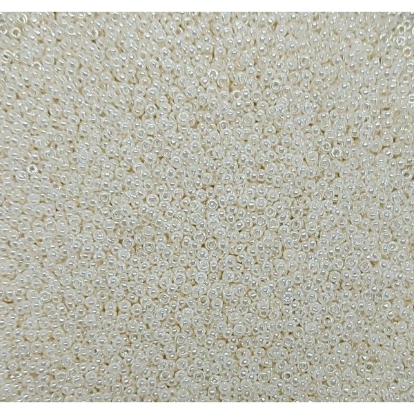 No: 60 Parlak İnci Beyazı Miyuki Yuvarlak (Round) 15/00 RG 592 -15 | 3 gram