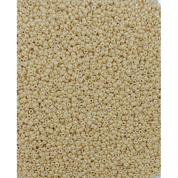 No: 61 Parlak Krem Miyuki Yuvarlak (Round) 15/00 RG 593 -15 | 3 gram