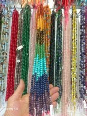 6 mm Çakra Taşları Karışık Dizi(Akik,Sitrin,Kaplangözü,Aventurin,Turkuaz,Lapis,Ametist)