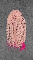 8 mm Açık Pembe Beyaz Pembe Kuvars