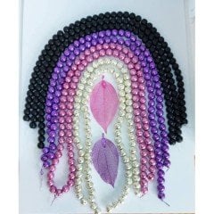Parlak Lav Taşları , 8 mm Küre