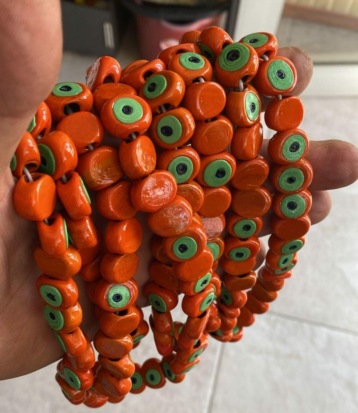 Turuncu Küçük ( Ortası Yeşil)  Danagözü