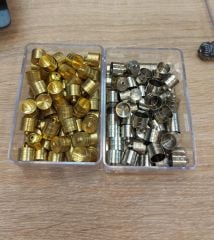 Kapsül Kapamalar, 11 mm,  Altın , Gümüş, Çifti