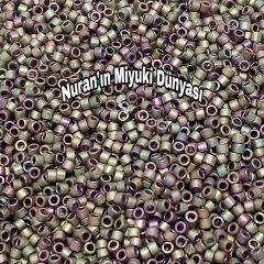 No: 84 Miyuki Delica 11/00 DB0380 | Mat Antik Yeşil Gökkuşağı 3 Gram