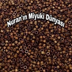 No: 60 Miyuki Delica 11/00 DB1051 | Mat Antik Kızıl Kahve Janjanlı 3 gram