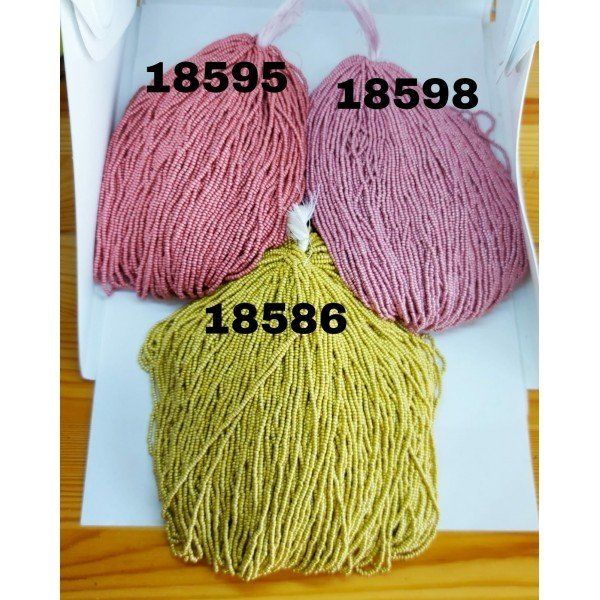 Preciosa 18586 Fırınlanmış Mat Sarı  ( 1 dizi , 12 dal )