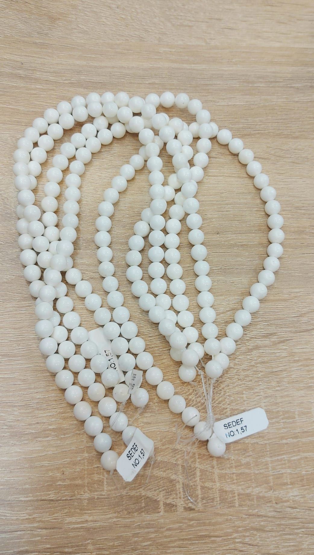 Sedef, 8 mm Doğaltaşlar