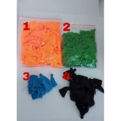 Düz Püsküller 3 )
