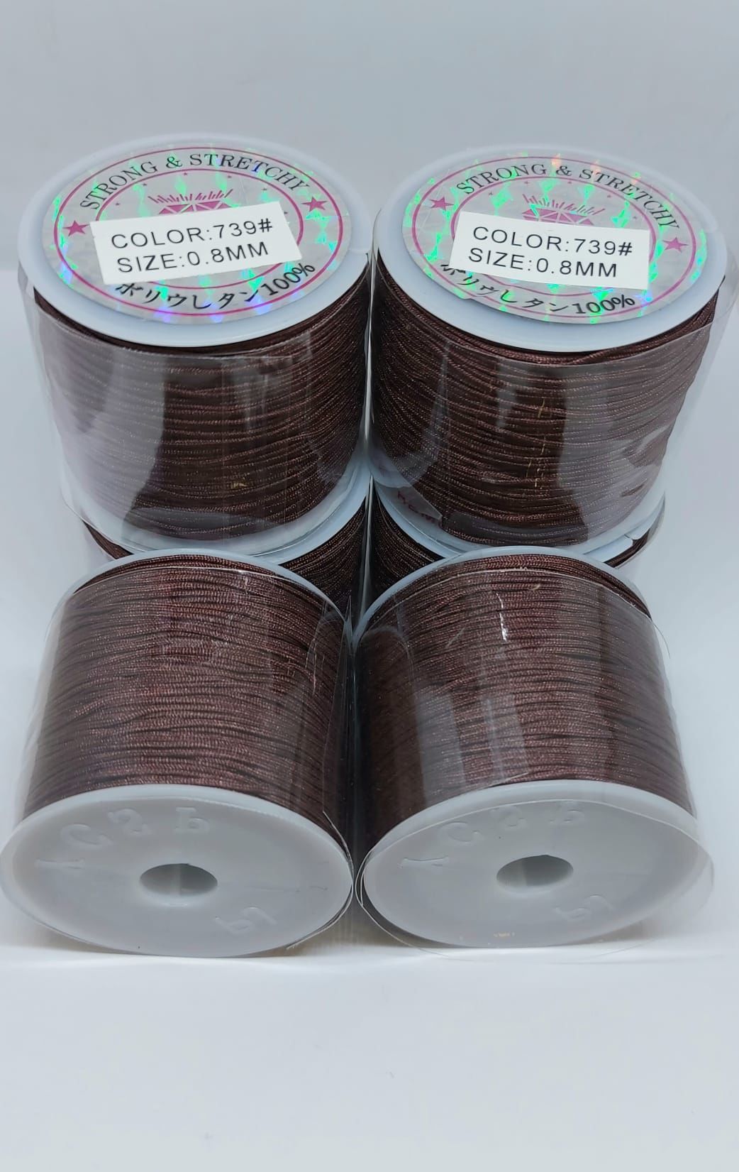 0,8 mm Kahverengi Paraşüt İpleri, 50 metre