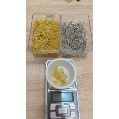Bir Ucu Halkalı Çiviler , 2 cm , 5 gram