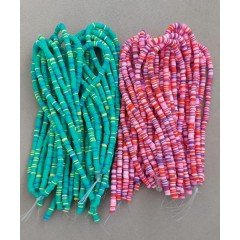 Pembe, Kırmızı, Mor Karışık Renkli Fimolar