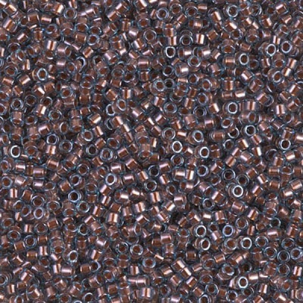 No: 398 Miyuki Delica 11/00 DB1706 | Mavi Kaplamalı Bakır Rengi 3 gram