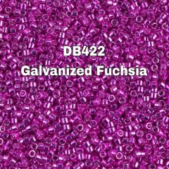 No: 80 Miyuki Delica 11/00 DB422 | Metalik Fuşya  3 gram