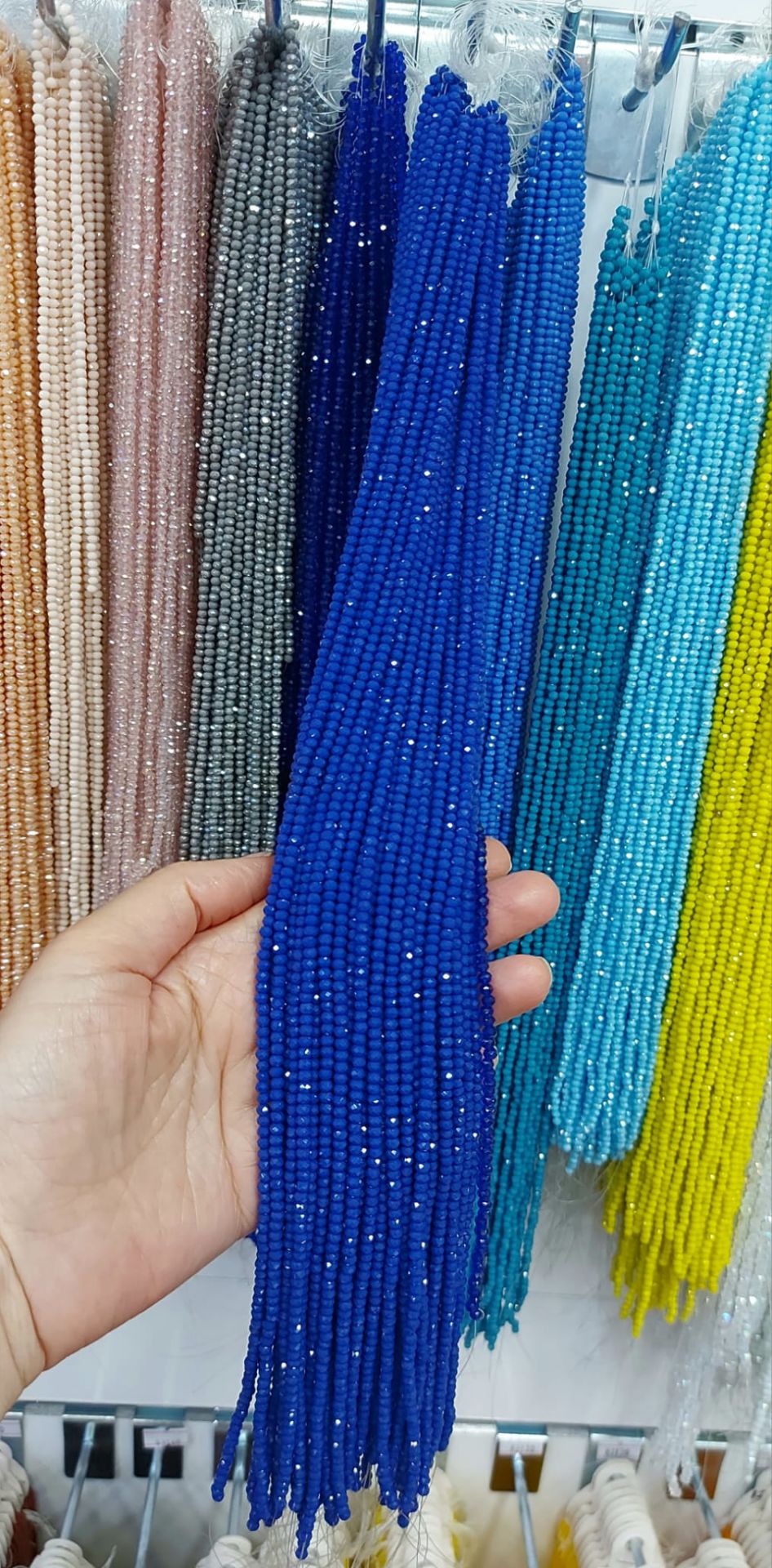 Opak Menekşe Rengi Kristaller, 3 mm