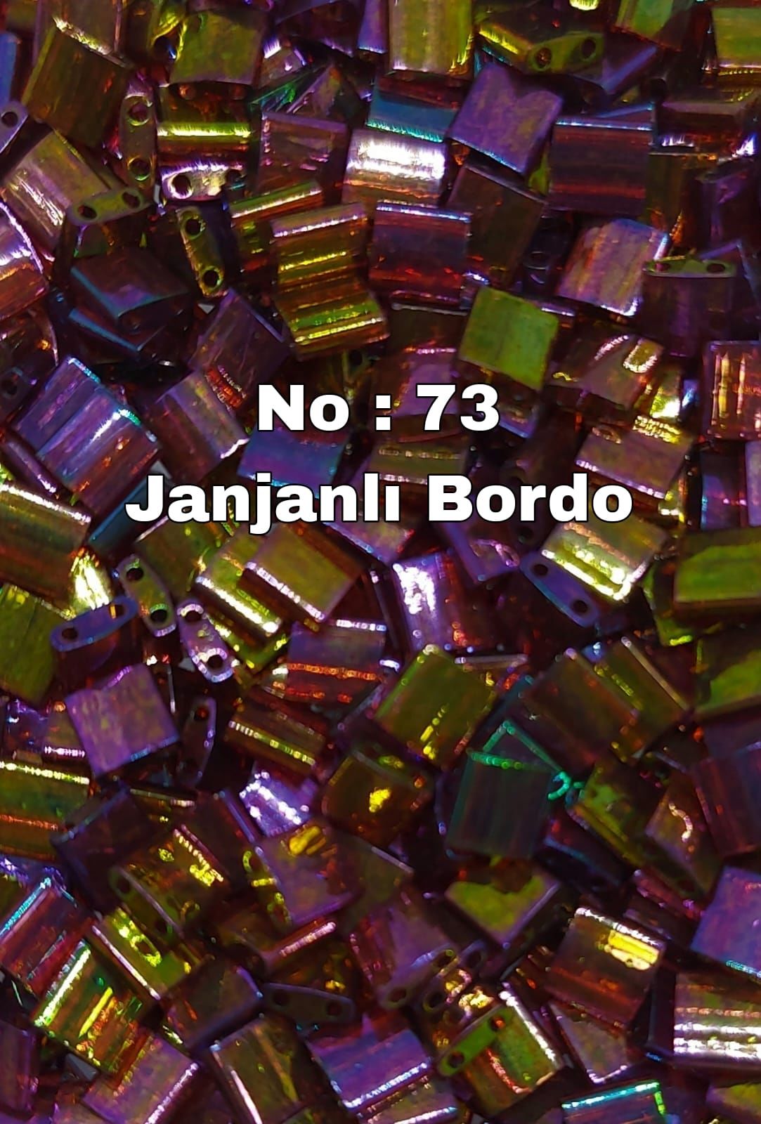 No: 73 Tam Tila (TL-301 ) | Janjanlı Bordo 3 gram